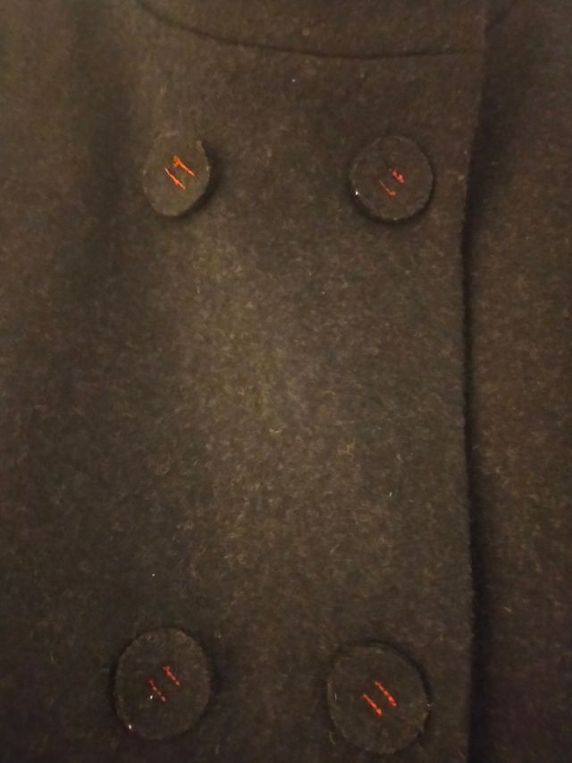 Chaqueta de paño gris marengo