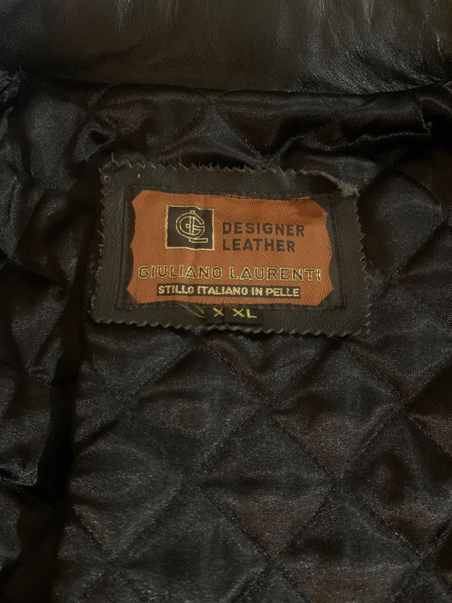 Chaqueta hombre de piel