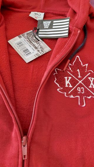 Sudadera K1X 93 única. Edición exclusiva.Play Hard