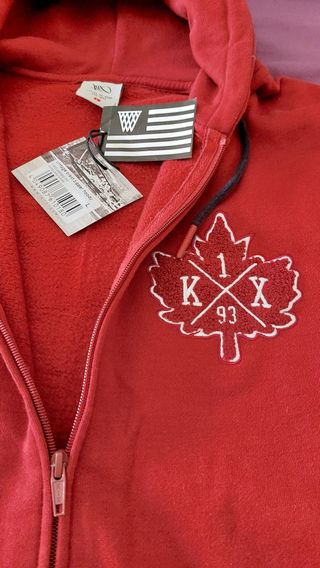 Sudadera K1X 93 única. Edición exclusiva.Play Hard