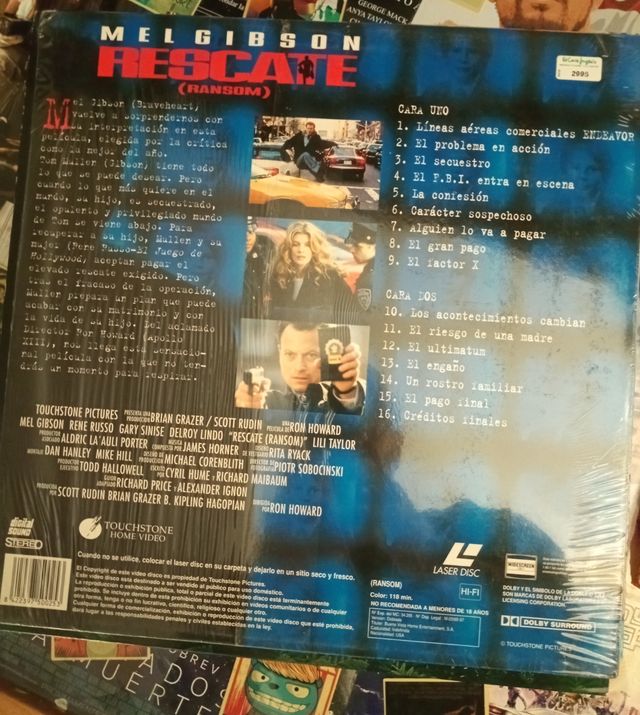 rescate laserdisc