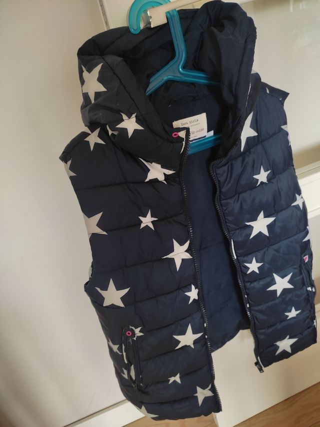 chaleco estrellas Zara T.11.12