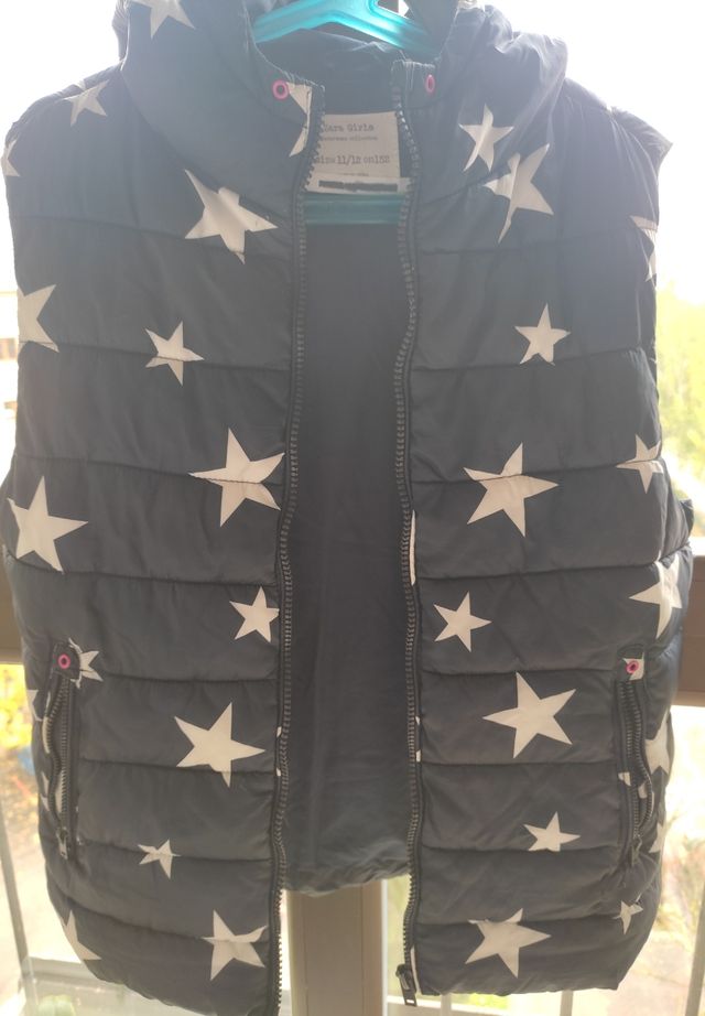 chaleco estrellas Zara T.11.12