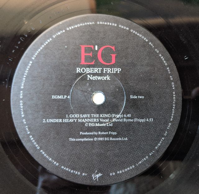 VINILO - ROBERT FRIPP, lote de 3