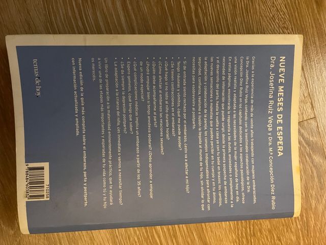 Libro 9 meses de espera