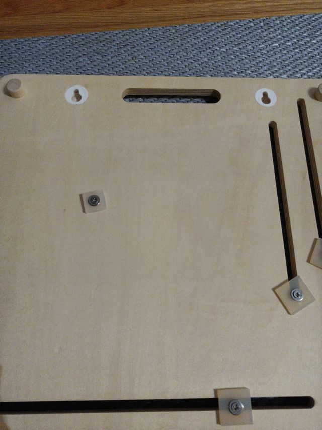 Calendario,reloj, de madera de Eureka kids