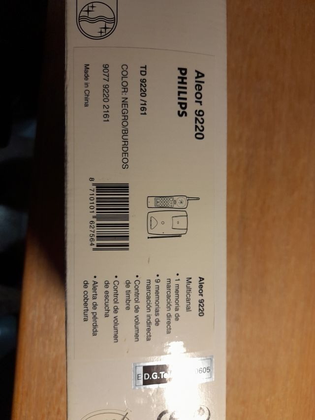 Teléfono inalámbrico