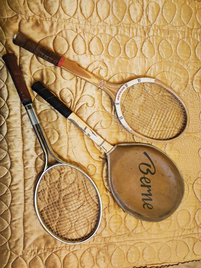 Raquetas tenis antiguas