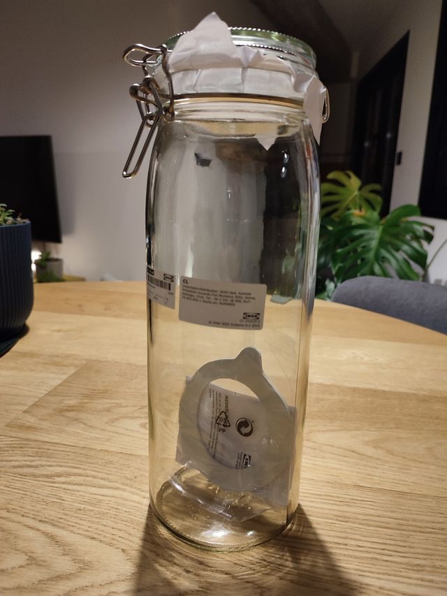 Bote cristal 2L IKEA