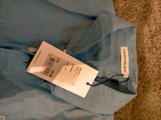 camisa azul Calvin Klein 