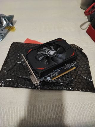 Tarjeta AMD Radeon RX550 4 GB Red Dragon