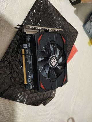 Tarjeta AMD Radeon RX550 4 GB Red Dragon