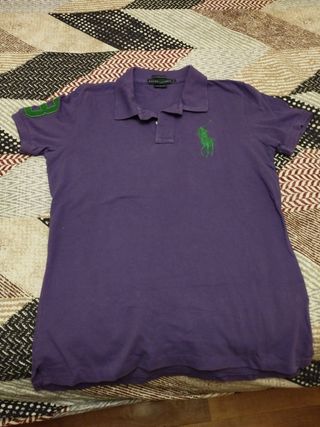Polo Ralph Lauren de chica morado,talla XL