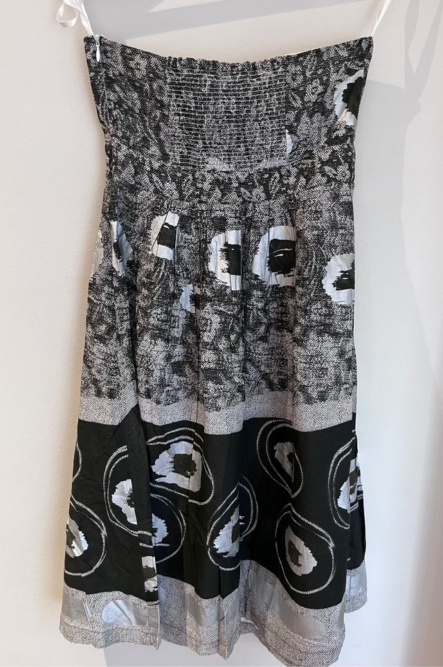 Vestido mujer Adolfo Domingue con etiqueta