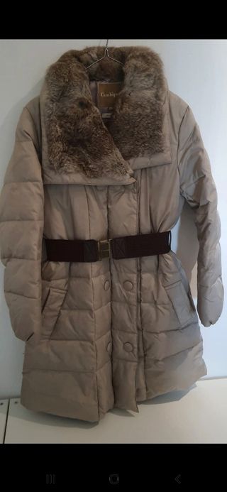 Piumino beige Conbipel