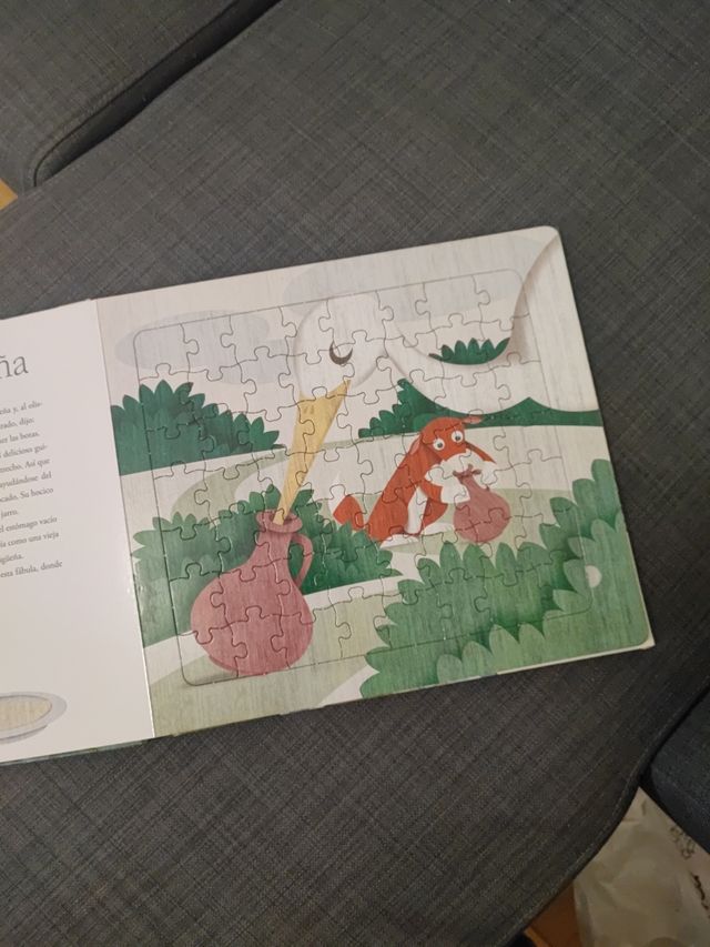 Libro Puzzle las fábulas de Fontaine