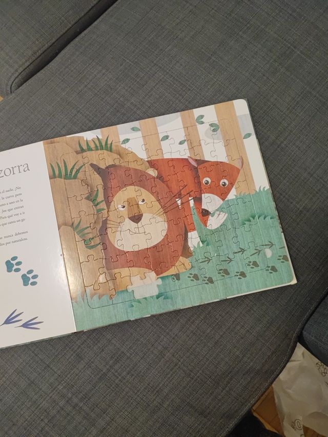 Libro Puzzle las fábulas de Fontaine