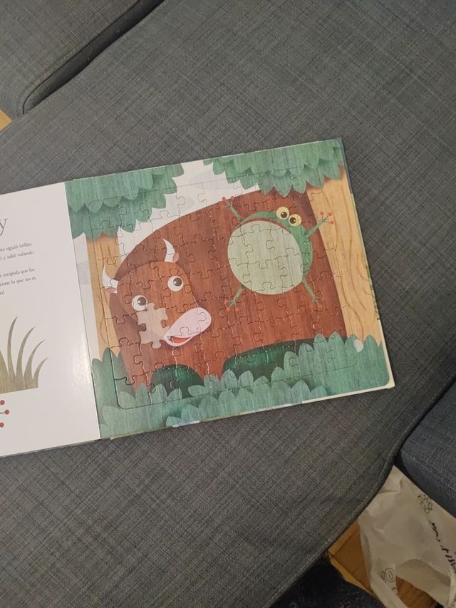 Libro Puzzle las fábulas de Fontaine