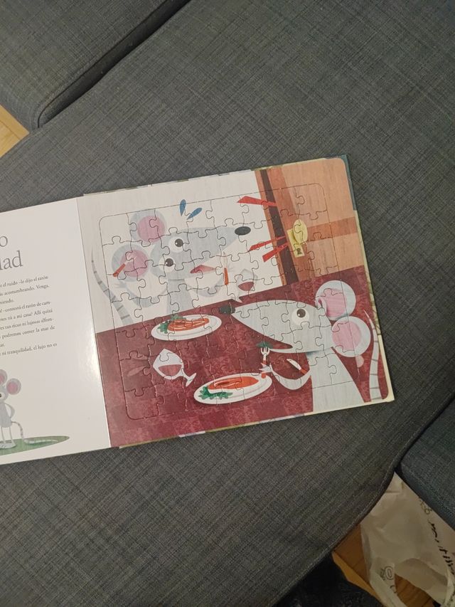 Libro Puzzle las fábulas de Fontaine