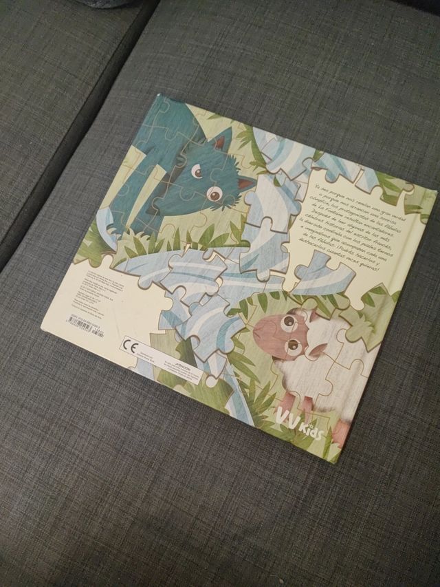 Libro Puzzle las fábulas de Fontaine