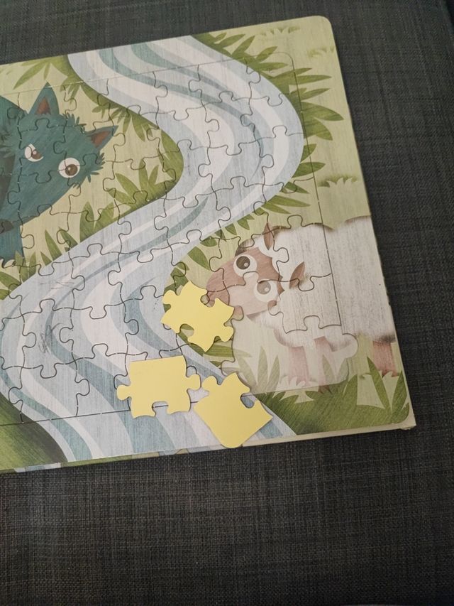 Libro Puzzle las fábulas de Fontaine