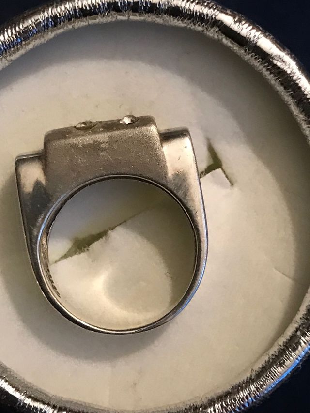 ANILLO PLATA Y CIRCONITAS