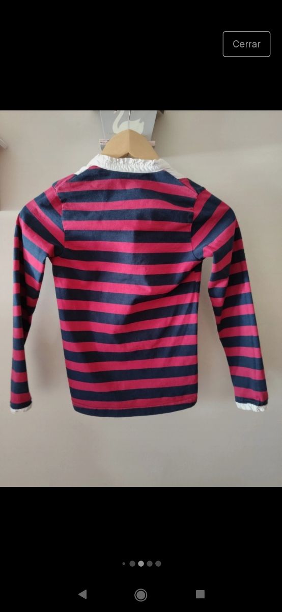 Camiseta rayas manga larga