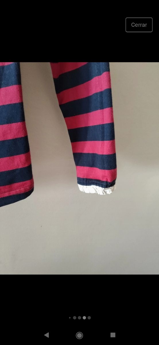 Camiseta rayas manga larga