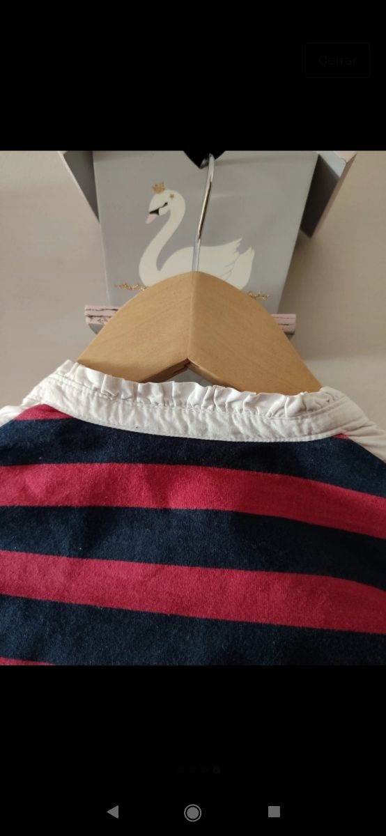 Camiseta rayas manga larga