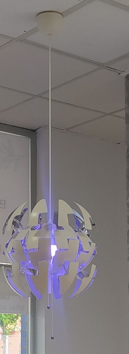 lampara de esfera colgante ikea