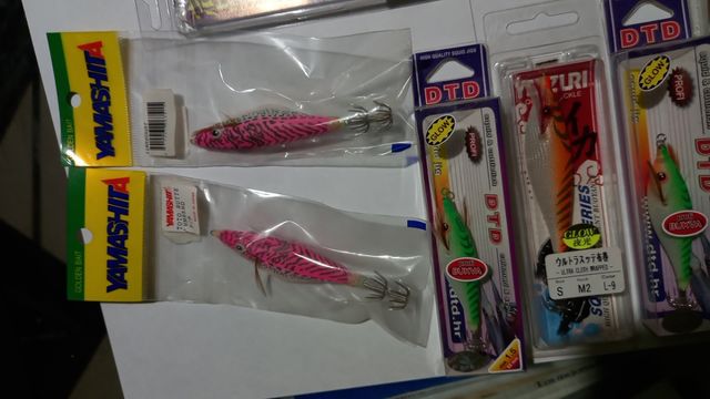 lote jibioneras yozuri, dtd y yamashitas