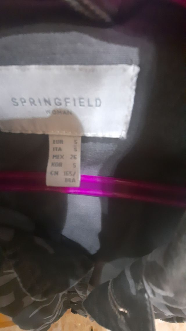 cazadora colores camuflaje talla S