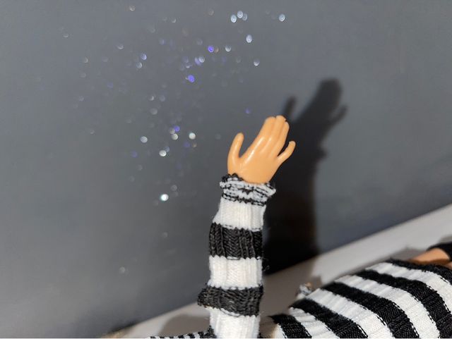 Barbie con vestito fatto mano