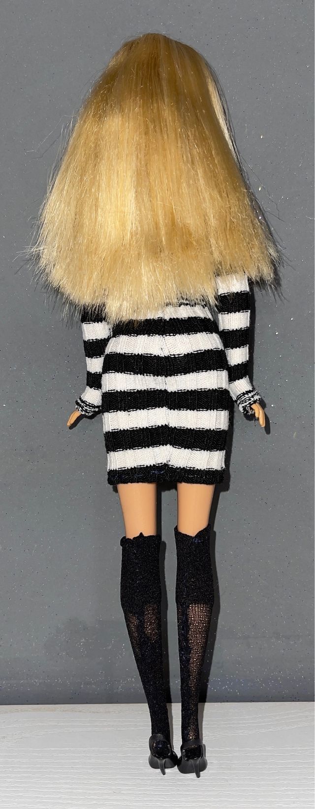 Barbie con vestito fatto mano