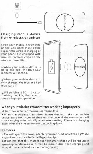 RICARICA WIRELESS CELLULARI VESSEL AIR-5W