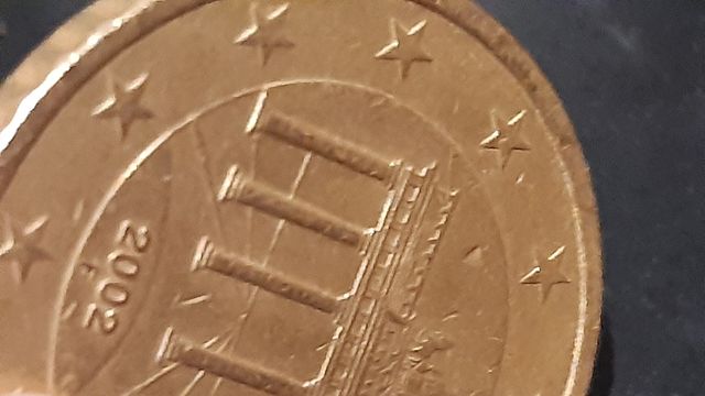 Moneda de Alemania 2002 F de 50ctns