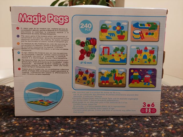 MAGIC PEGS 240pcs
