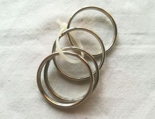 Chapuis VAB4 – 3 Anelli Spezzati In Acciaio Nichelato, Diametro 30 Mm, Per Chiavi E Portachiavi! 🔑
