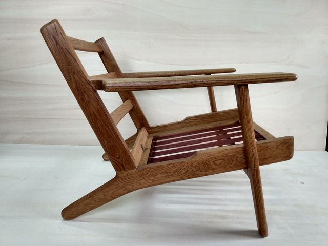 GETAMA GE290 Replica Teak lounge chairs Set of 2