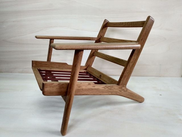 GETAMA GE290 Replica Teak lounge chairs Set of 2