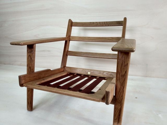 GETAMA GE290 Replica Teak lounge chairs Set of 2