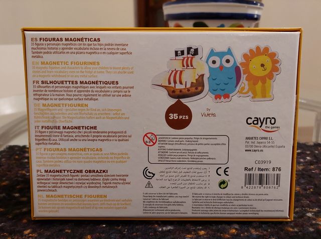 FIGURAS MAGNETICAS 35pcs