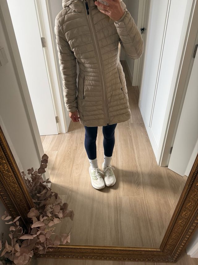 abrigo Plumas mujer entallada napapriji