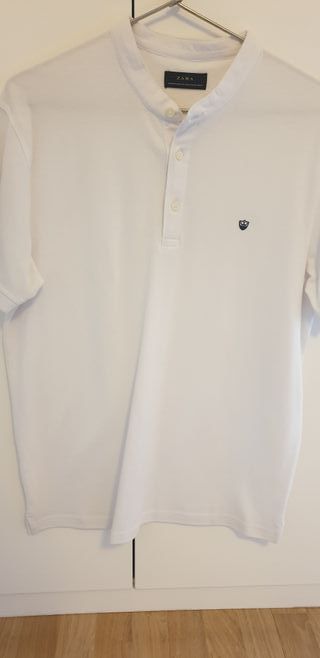 Polo Zara cuello Mao talla M