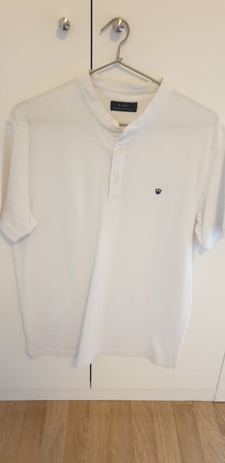 Polo Zara cuello Mao talla M