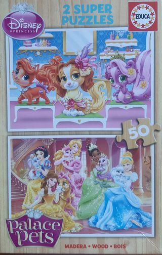 PUZZLES MASCOTAS DE PALACIO