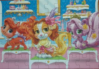 PUZZLES MASCOTAS DE PALACIO