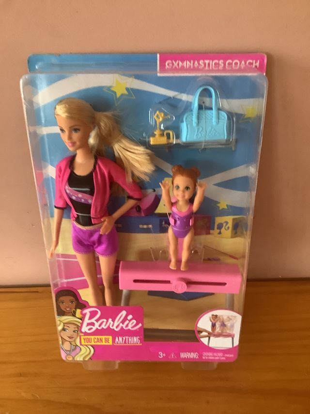 Barbie gymnas entrenadora
