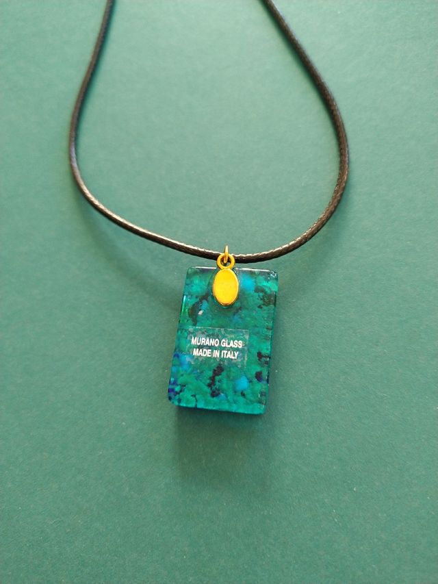 collar de cristal de Murano