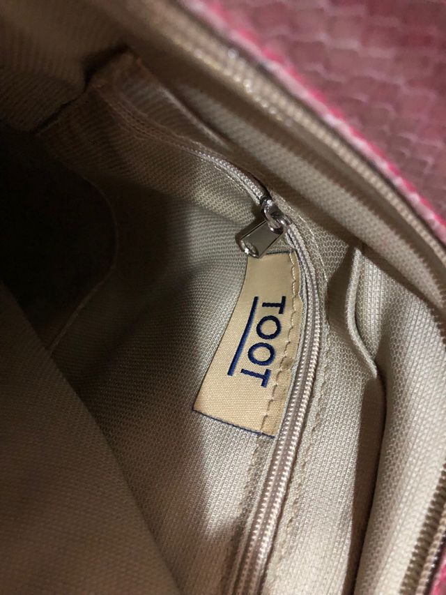 Bolso piel tipo serpiente